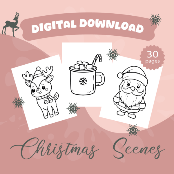 Christmas Printable Coloring Pages